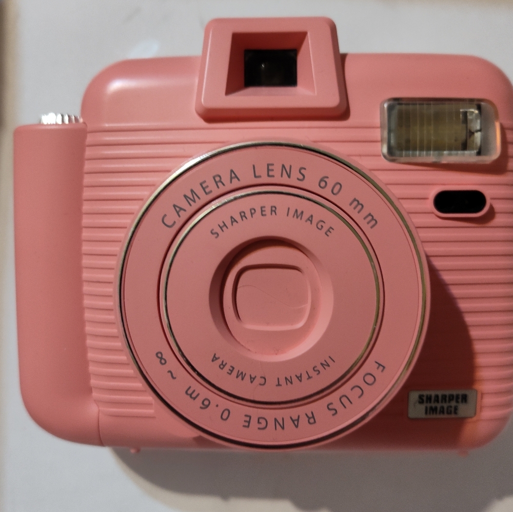 Sharper Image Coral Instant Camera